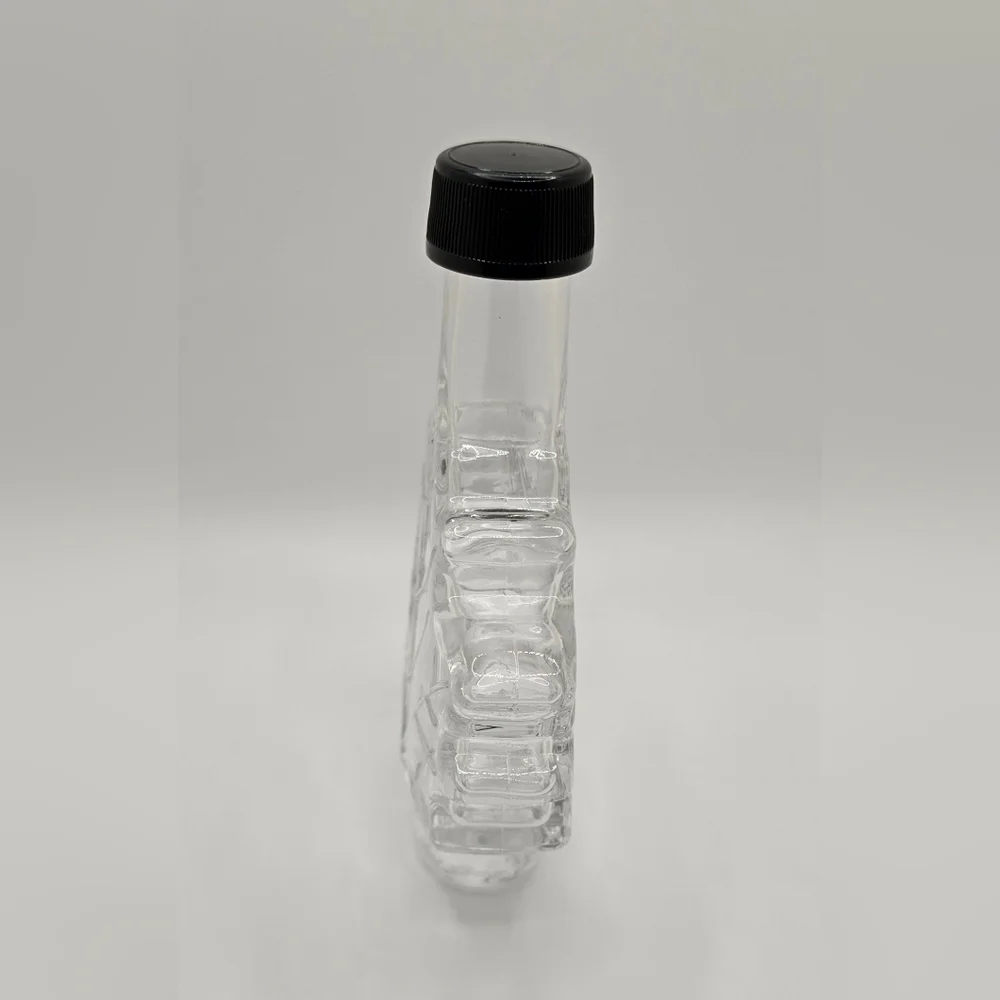 Canadian Maple Leaf Clear Syrup Bottle Empty 8